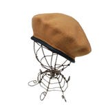 キャメル | 帽子レディースベレー帽アーミー秋冬フェルトパイピングおしゃれかわいい人気キーズK… | KEYS 