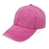 ピンク | 帽子メンズキャップシンプル野球帽レディースローキャップ無地ウォッシュ加工キーズK… | KEYS 