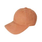 オレンジ | 帽子メンズキャップシンプル野球帽レディースローキャップ無地ウォッシュ加工キーズK… | KEYS 