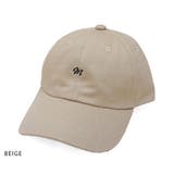 ベージュ(刺繍／m) | 帽子メンズキャップシンプル野球帽大きいサイズ刺繍レディースA R K | KEYS 