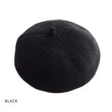 ブラック | 帽子ベレー帽レディースメンズ秋冬ニットベレーおしゃれキーズKeys-108 | KEYS 