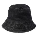 BLACK | 帽子 ハット バケットハット デニム ウォッシュデニム | KEYS 