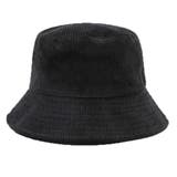 BLACK | ハット バケットハット メンズ レディース HAT 帽子 バケハ コーデュロイ | KEYS