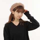 帽子 ベレー帽 ベレー フェイクファー シャギー 無地 秋冬 レディース | KEYS | 詳細画像4