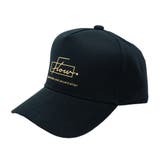 BLACK×GOLD | 帽子 キャップ メンズ レディース ロゴ コットン 立体プリント | KEYS