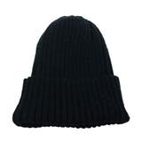 BLACK | 帽子 ニット帽 メンズ レディース ニット キャップ ワッチ リブニット | KEYS