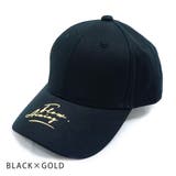 BLACK×GOLD | 帽子 キャップ ロゴ コットン メンズ レディース | KEYS