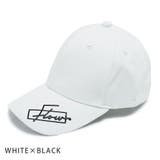WHITE×BLACK | 帽子 キャップ ロゴ コットン メンズ レディース | KEYS