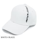 WHITE×BLACK | 帽子 キャップ ロゴ コットン メンズ レディース | KEYS