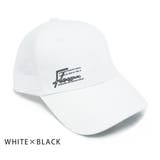 WHITE×BLACK | キャップ レディース メンズ 帽子 シリコンプリント | KEYS 