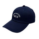 NAVY | 帽子 キャップ メンズ レディース アーチ刺繍キャップ | KEYS