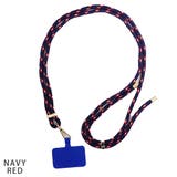 NAVY RED | スマホショルダーストラップ アクセサリー | KEYS 