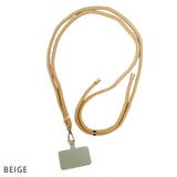 BEIGE | スマホ ショルダー ストラップ 紐 スマホロープ | KEYS 