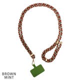 BROWN MINT | スマホ ショルダー ストラップ 紐 スマホロープ | KEYS 