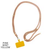 PINK MINT YELLOW | スマホ ショルダー ストラップ 紐 スマホロープ | KEYS 