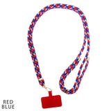 RED BLUE | スマホ ショルダー ストラップ 紐 スマホロープ | KEYS 