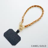 CAMEL/GOLD | スマホ ハンド ストラップ チェーン アクセサリー | KEYS