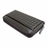 ブラウン | 財布長財布メンズレディース財布人気メッシュラウンドファスナーKeys-045 | KEYS