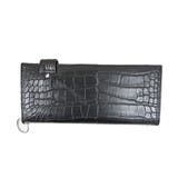 財布メンズ長財布クロコフェイクレザーウォレットウォレットチェーン付レディースキー… | KEYS | 詳細画像3 