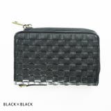 ブラック×ブラック | 財布 メンズ 編み込み | KEYS