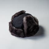 BLACK | FAKE SUEDE FLIGHT CAP フェイクスエードフライトキャップ | KEYS