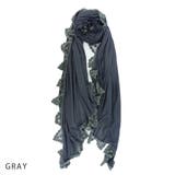 GRAY | ストール レディース レース スカーフ | KEYS