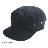 ブラックデニム | ワークキャップ 帽子 メンズ | KEYS 