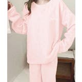 リブセットアップパジャマ レディース トップス | SHUSHU | 詳細画像6 