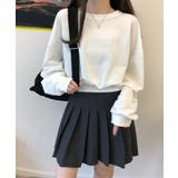 バックリボン長袖プルオーバーバックシャントップス レディース トップス | SHUSHU | 詳細画像4 