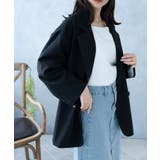 袖裏地 切り替え トレンチ ジャケットコート ジャコット オケージョン | SHUSHU | 詳細画像7 