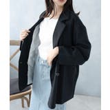 袖裏地 切り替え トレンチ ジャケットコート ジャコット オケージョン | SHUSHU | 詳細画像8 