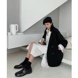 袖裏地 切り替え トレンチ ジャケットコート ジャコット オケージョン | SHUSHU | 詳細画像6 