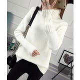 タートルネックニット レディース トップス | SHUSHU | 詳細画像1