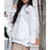 ホワイト | 裏起毛スエットトレーナー レディーストップス 秋冬新作 | SHUSHU