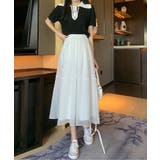 フレアシフォンスカート レディース ボトムス | SHUSHU | 詳細画像10 