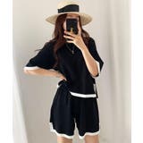 サマーニットソーセットアップ レディース ルームウェア | SHUSHU | 詳細画像5 