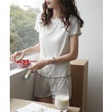 上下セットアップルームウェア レディース トップス | SHUSHU | 詳細画像1 