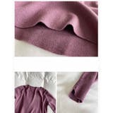 Vネックリブニットソー レディース トップス | SHUSHU | 詳細画像2 