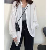 無地長袖ブラウス レディース トップス | SHUSHU | 詳細画像6 