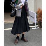 ケーブルフレアニットスカート レディース ボトムス | SHUSHU | 詳細画像1 