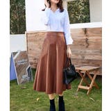 フェイクレザーロングスカート レディース ボトムス | SHUSHU | 詳細画像7 