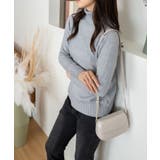 タートルネックニット レディース トップス | SHUSHU | 詳細画像9 