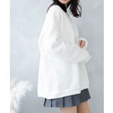 裏起毛スエットトレーナー レディーストップス 秋冬新作 | SHUSHU | 詳細画像6 