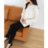 Vネックニット レディース トップス | SHUSHU | 詳細画像3