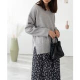 Vネックニット レディース トップス | SHUSHU | 詳細画像6