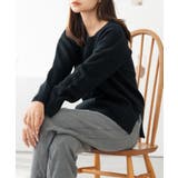 Vネックニット レディース トップス | SHUSHU | 詳細画像9