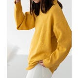 ミックスカラーオーバーニット レディース プルオーバー | SHUSHU | 詳細画像13 