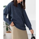 ミックスカラーオーバーニット レディース プルオーバー | SHUSHU | 詳細画像18 