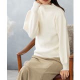 ホワイト | プチハイネックニット レディース プルオーバー | SHUSHU