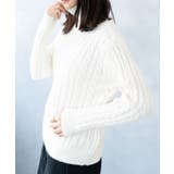ハイネックニットトップス レディース秋冬 | SHUSHU | 詳細画像13